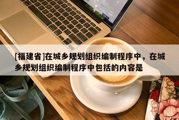 [福建省]在城乡规划组织编制程序中，在城乡规划组织编制程序中包括的内容是