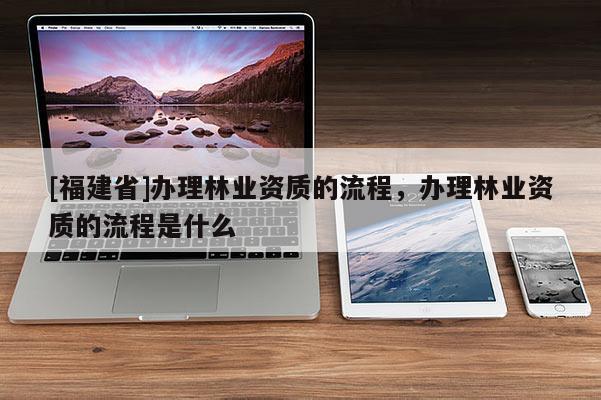 [福建省]办理林业资质的流程，办理林业资质的流程是什么