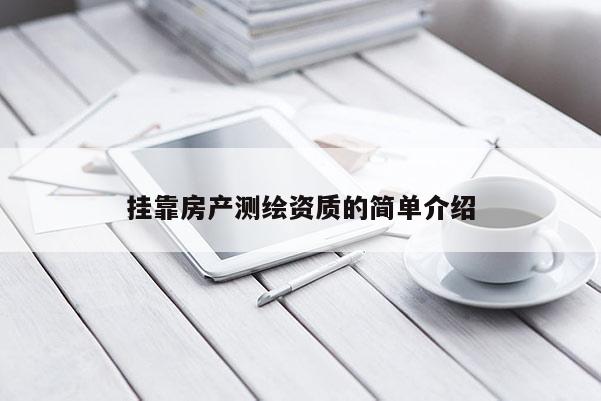 挂靠房产测绘资质的简单介绍