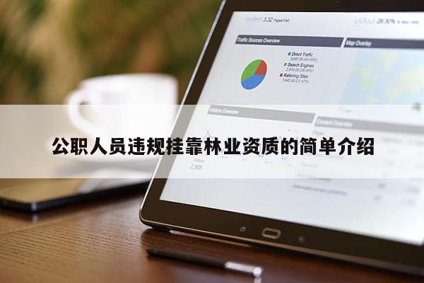 公职人员违规挂靠林业资质的简单介绍