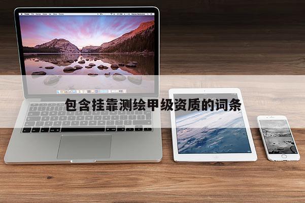 包含挂靠测绘甲级资质的词条
