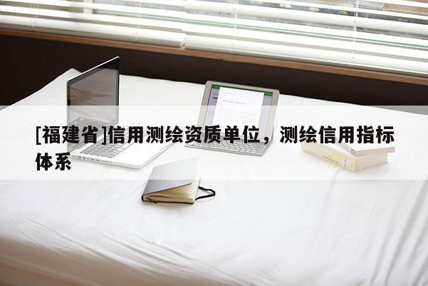 [福建省]信用测绘资质单位，测绘信用指标体系